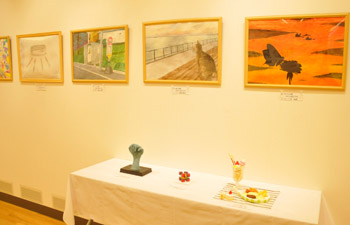 第17回小樽市中学校アートフェスタ 壁画や絵画点 第17回小樽市中学校アートフェスタ 壁画や絵画点