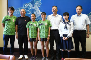 小樽女子中学生3名 卓球と陸上で全国大会へ