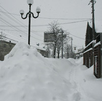 小樽市今季最深積雪95cm 大雪に警戒！