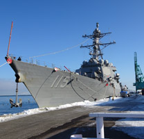 ラファエル・ペラルタ 米軍チャレンジ 米海軍ミサイル駆逐艦「ラファエル・ペラルタ」 石垣に3月中旬に寄港へ